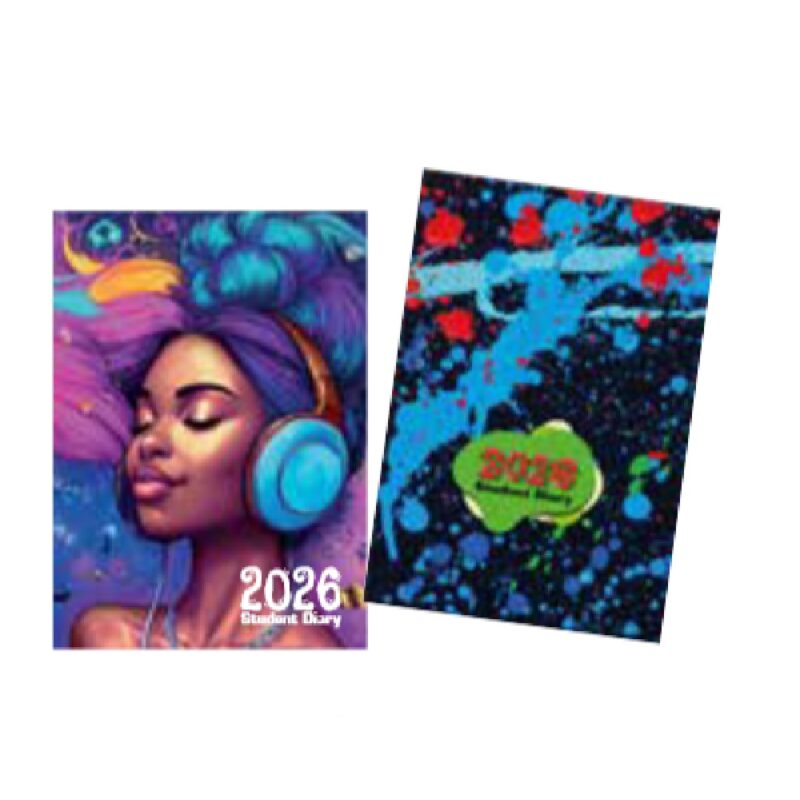 A5 Page a Day Student Diary – Hard Cover 1