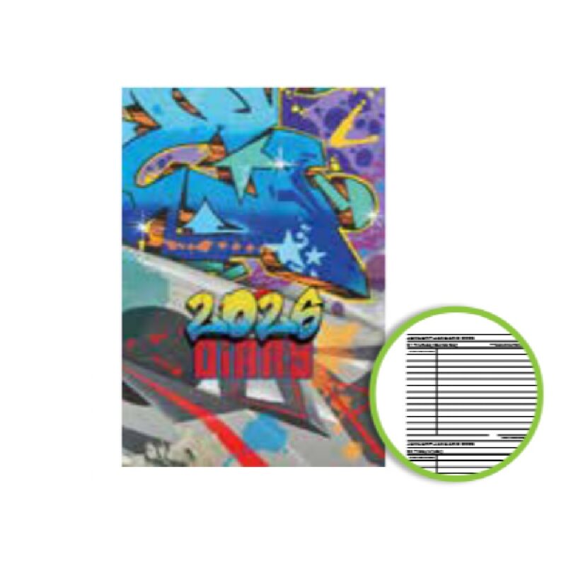 A5 Homework 2Days a Page Book SAD10