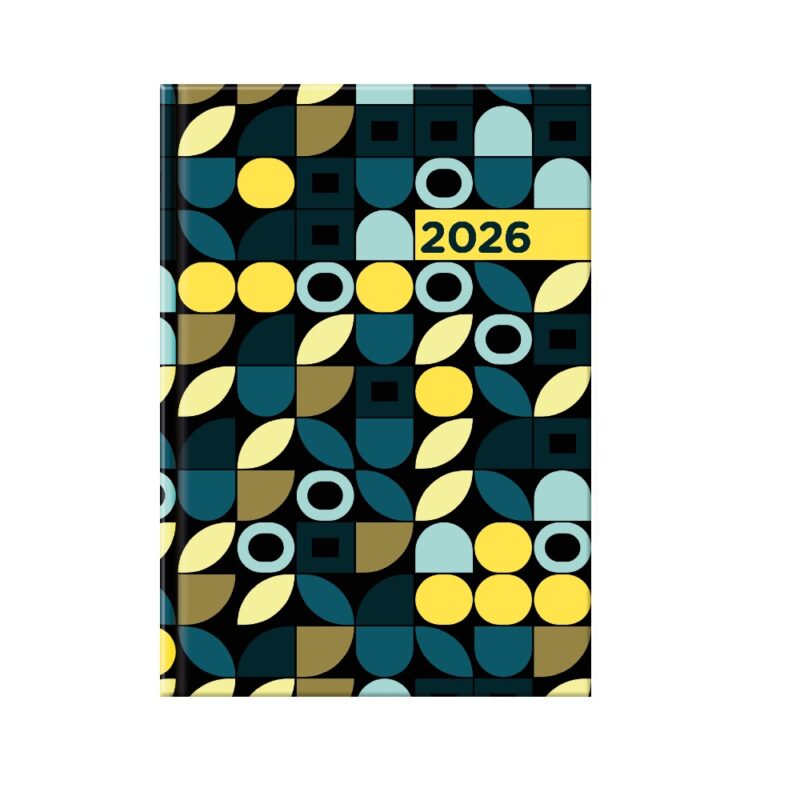 A5 Page A Day Gloss/Matt Printed 2026 Design 10