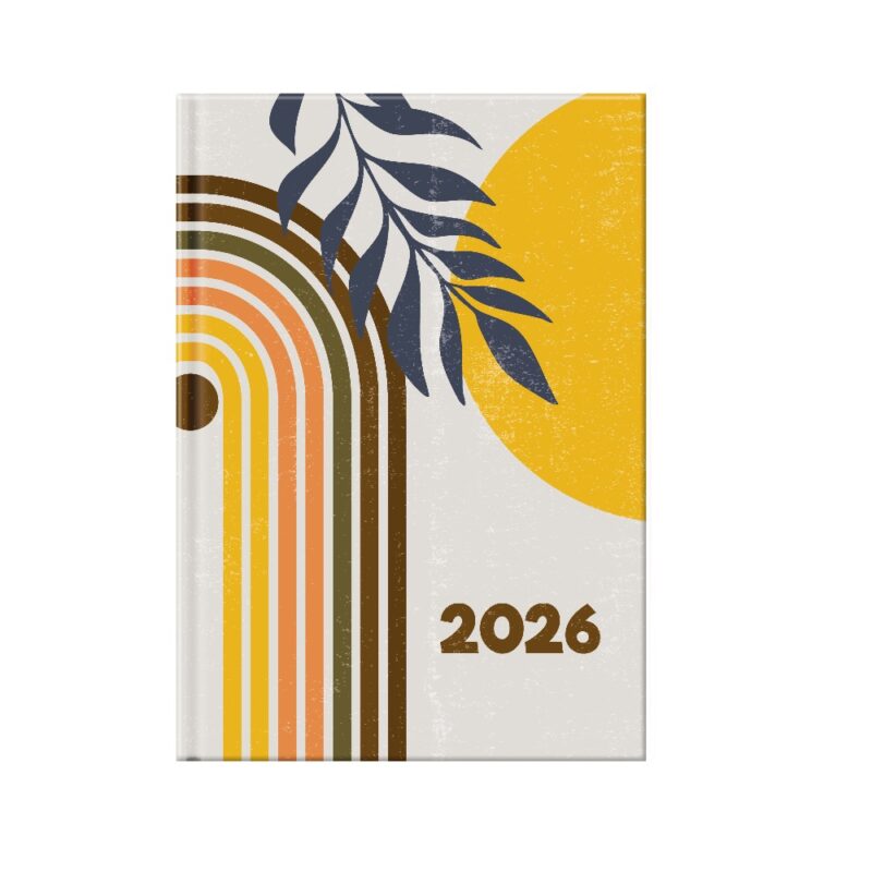 A5 Page A Day Gloss/Matt Printed 2026 Design 4
