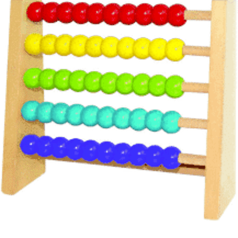 C-Thru Teacher Abacus Wooden Large