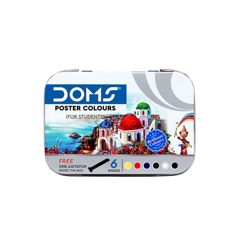 Doms Poster Colors(6Tin)+Free7100