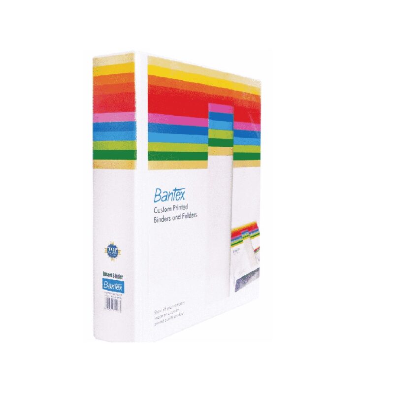 Bantex Xpresso Insert Binders A4- 2D ring 25mm