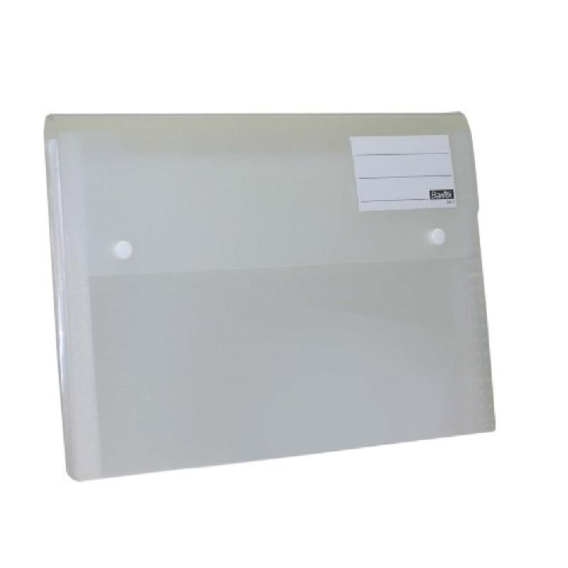 Bantex A4, PP Expanding File – 6 partitions.