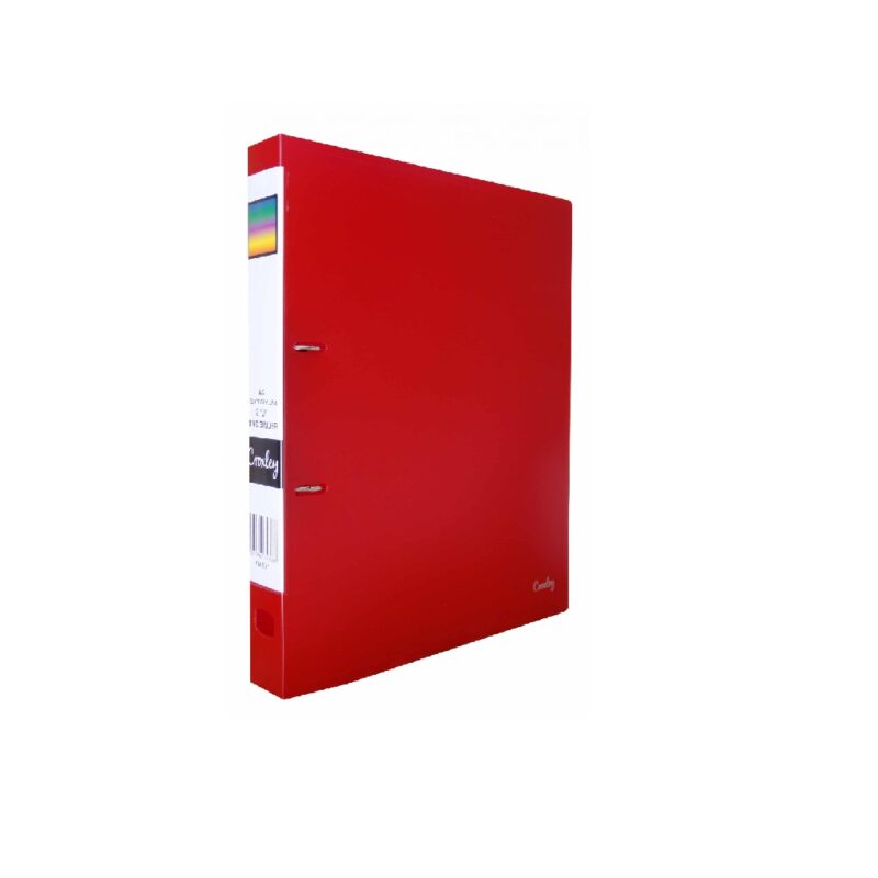CROXLEY 2D PP Ring Binder Red Each Each