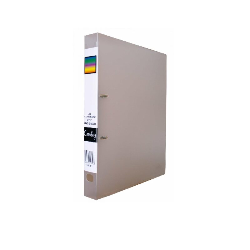 CROXLEY 2D PP Ring Binder Clear Each Each
