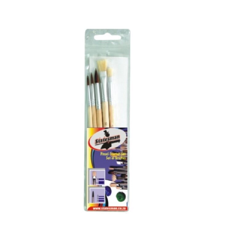 5 Piece Pinsel Brush Set 2
