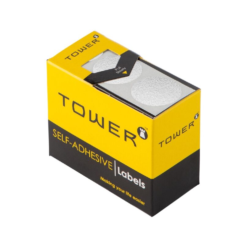 Tower C25 Colour Code Labels Silver