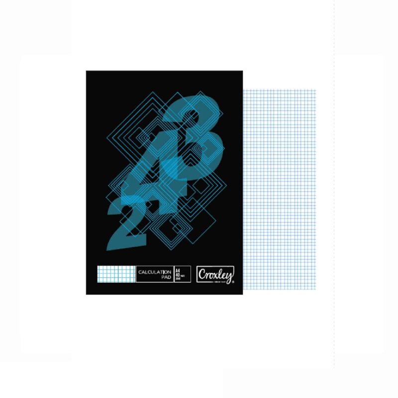 JD141 Calculation Pad 40 Sheet 5mm Squares A4 EACH