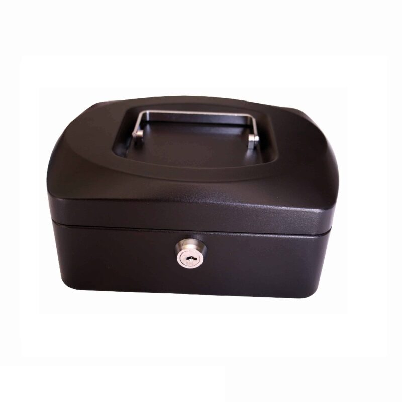 CROXLEY 8″ Cash Box Black Each