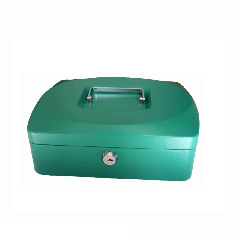CROXLEY 12″ Cash Box Green Each
