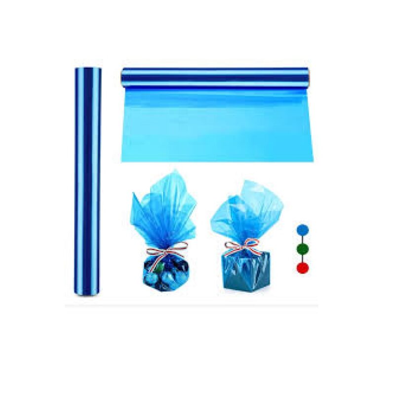 Cellophane Rolls 1mx1m Blue