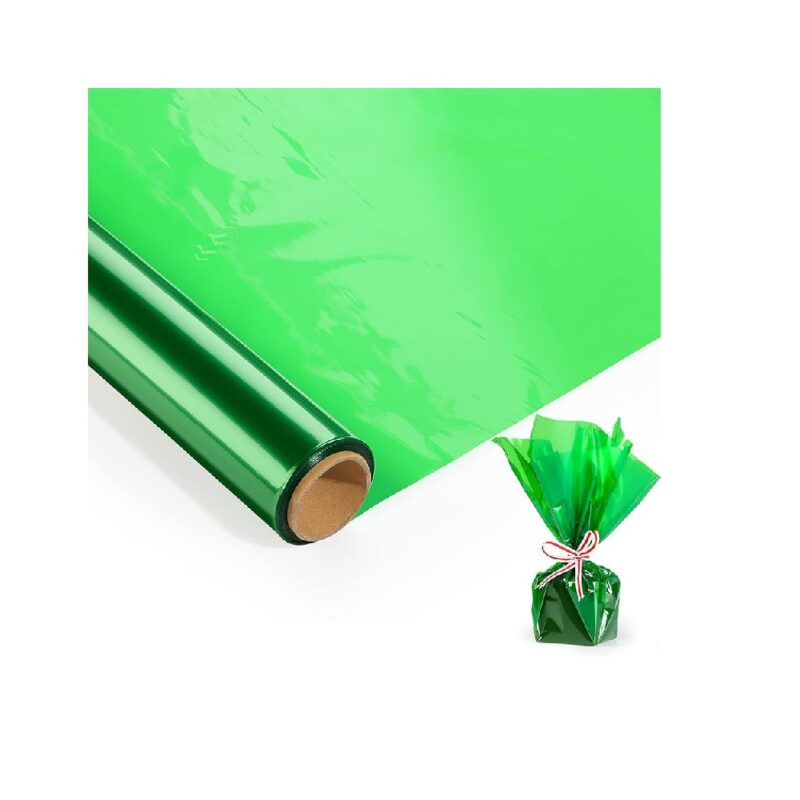 Cellophane Rolls 1mx1m Green