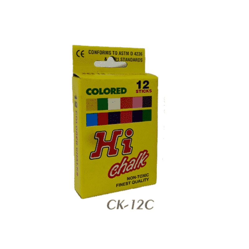 Hi Color Dustless Chalk (12s)