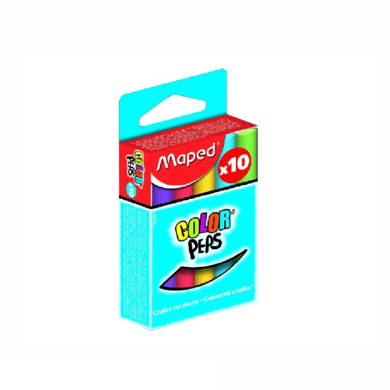 MAPED Chalk Color’Peps Colours 10’s