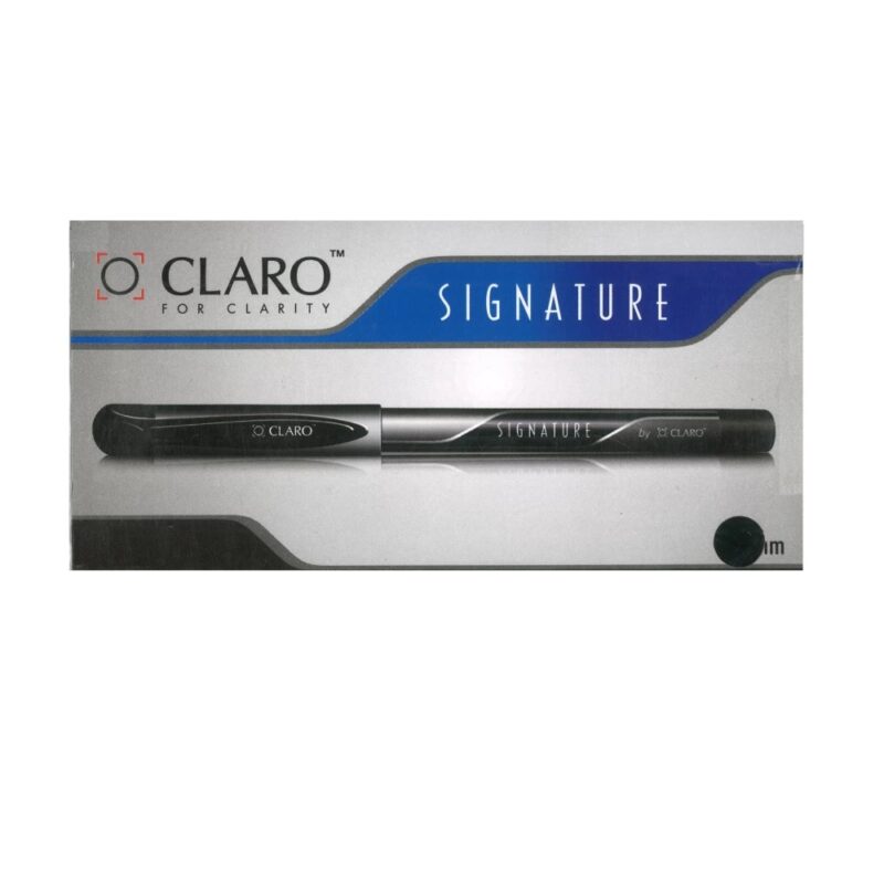 Claro Signature 0.7mm Pen Black