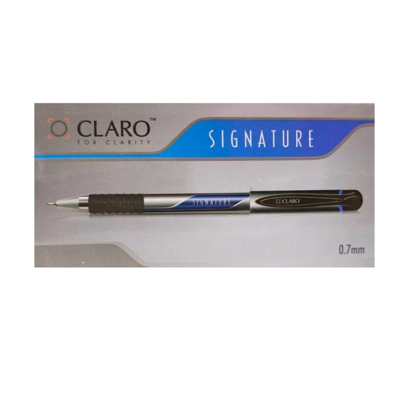 Claro Signature 0.7mm Pen Blue