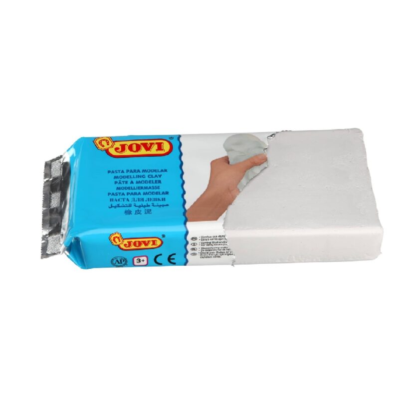 JOVI Air-Hard Modelling Clay 1Kg White