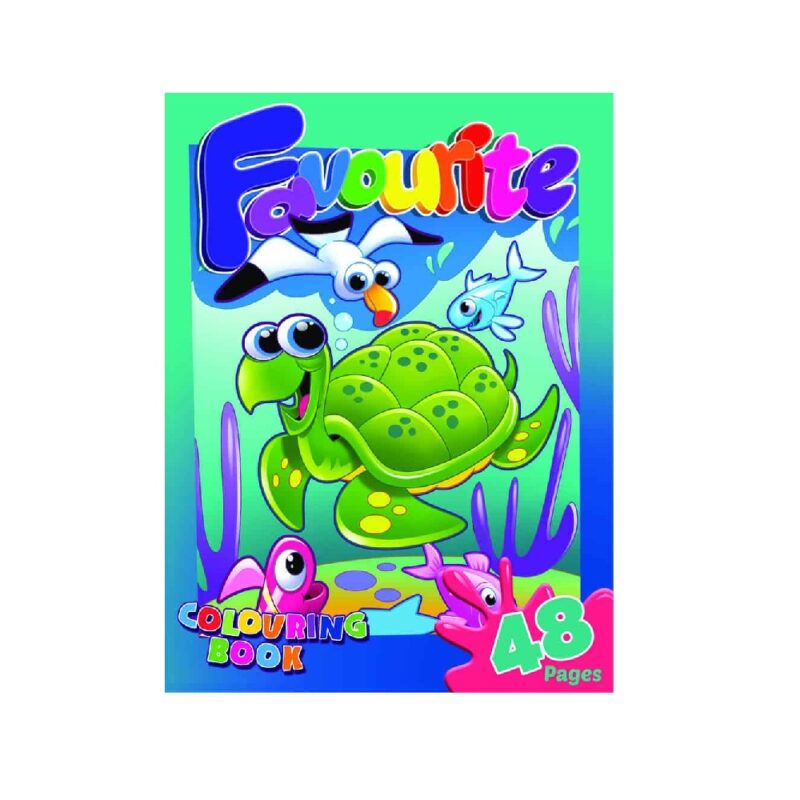 COLOURING BOOK 48PG CB F