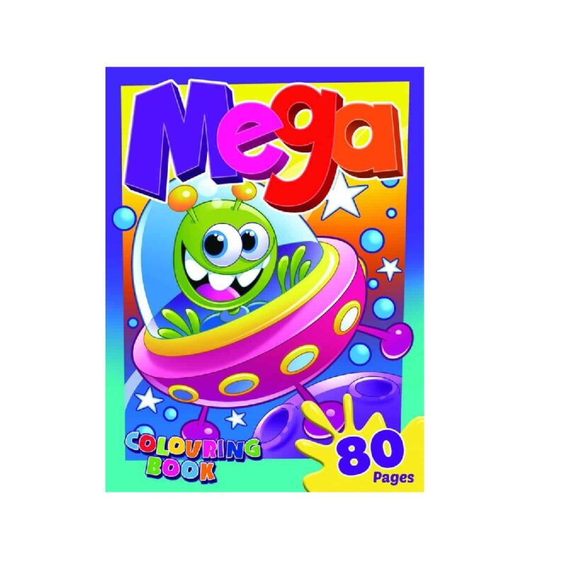 COLOURING BOOK 80PG CB M