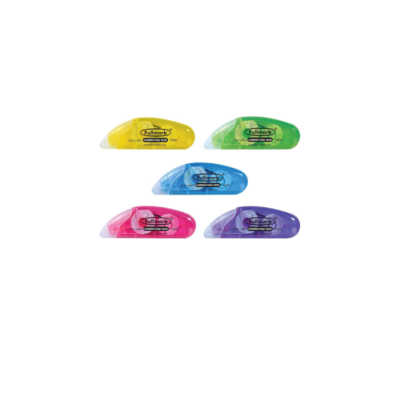 Cor Tape 5mmx6mtr Clear Fullmark (1) Each