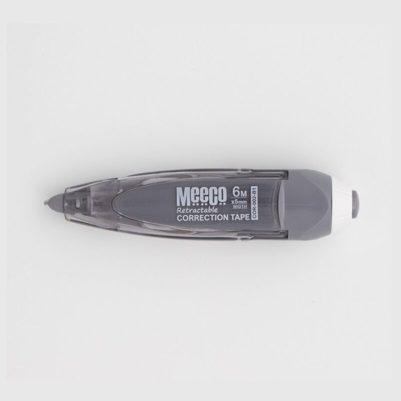 Meeco Correction Tape 5mmx8Mt Rblack
