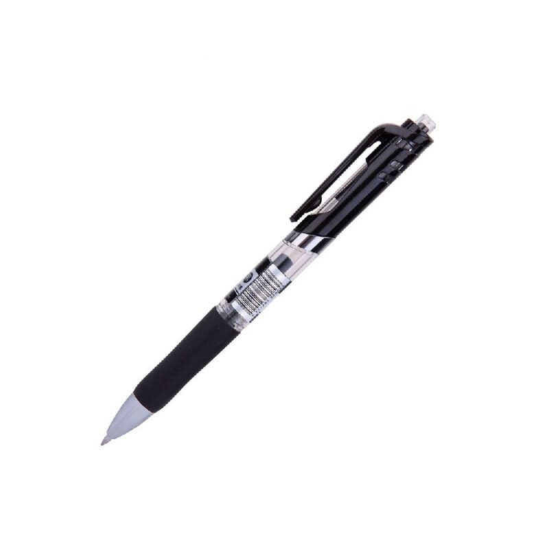 Deli S02 0.7Mm Retractable Gel Pen Black