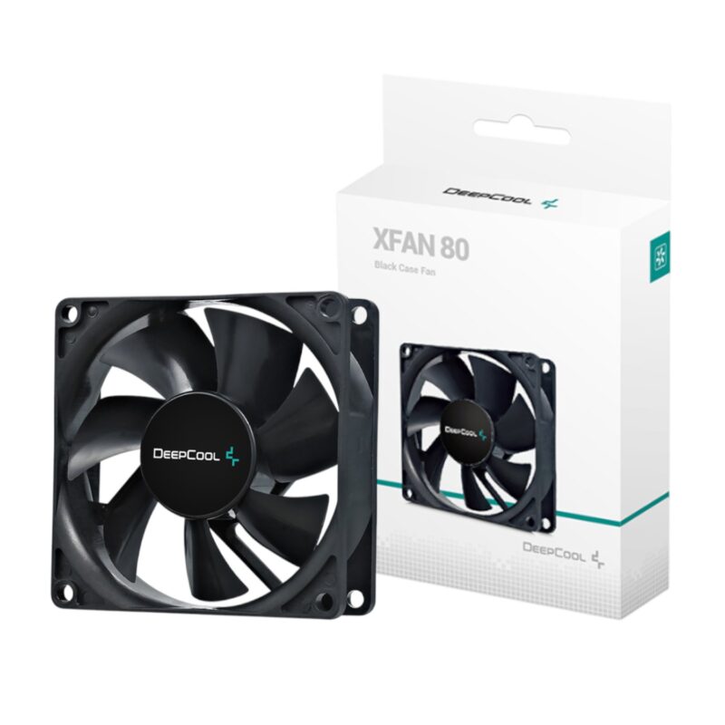 DeepCool XFAN 80mm Case Fan – Black