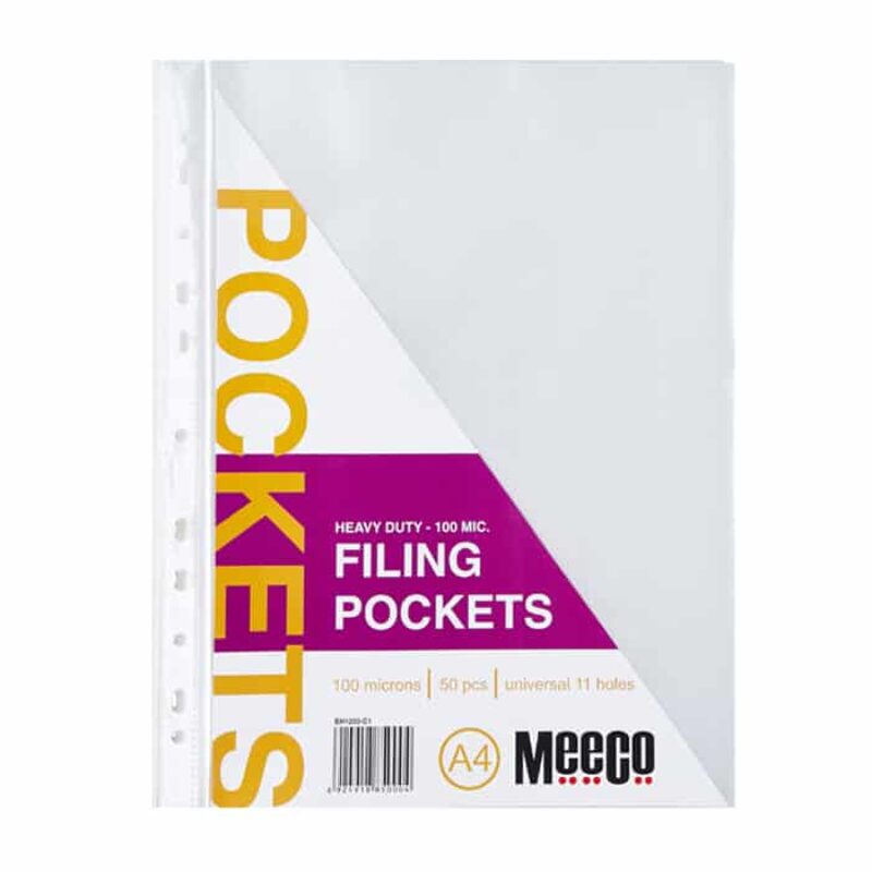 Meeco Filing Pockets Executive