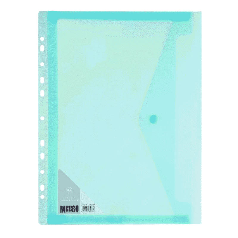 Meeco Filable Carry Folder A4 Blue