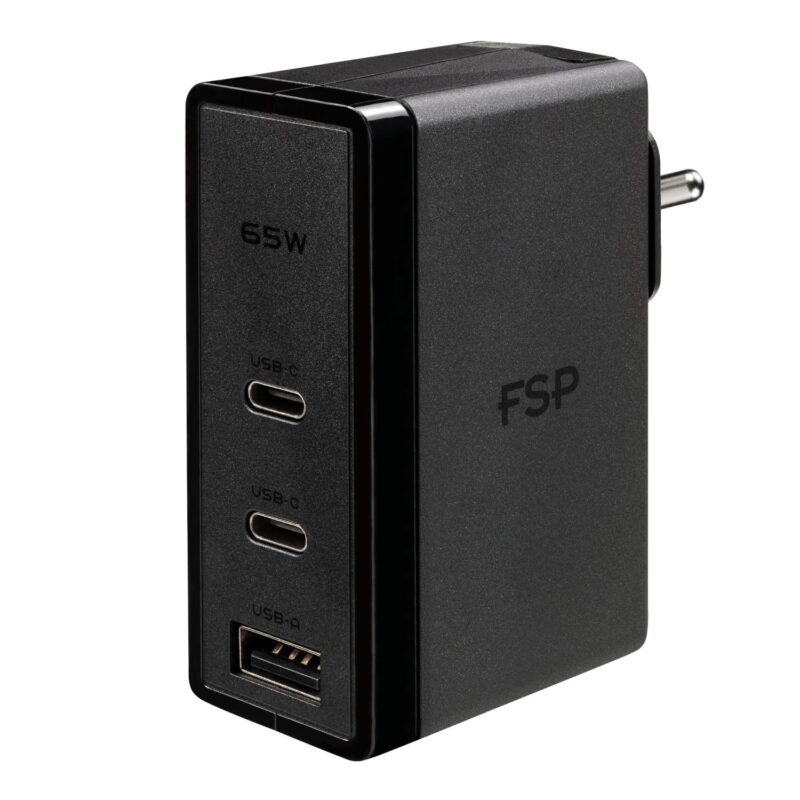 FSP 65W PD 2-Prong USB Type-C Power Adapter