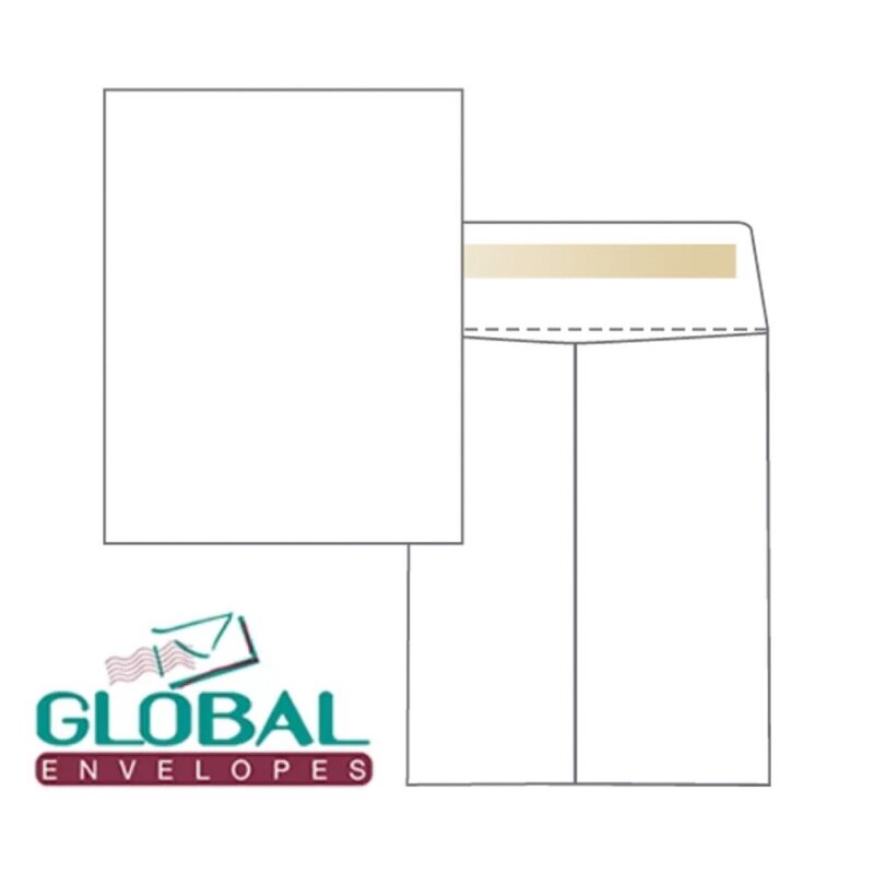 C3 White Envelopes 458 x 324mm Plain Gum (250)