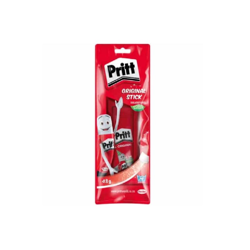 Pritt Glue Stick 43gram Carded