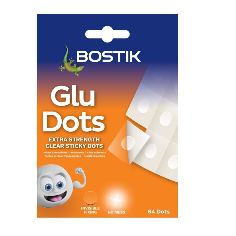 Bostik Glue Dots Extra Strength 64 Dots