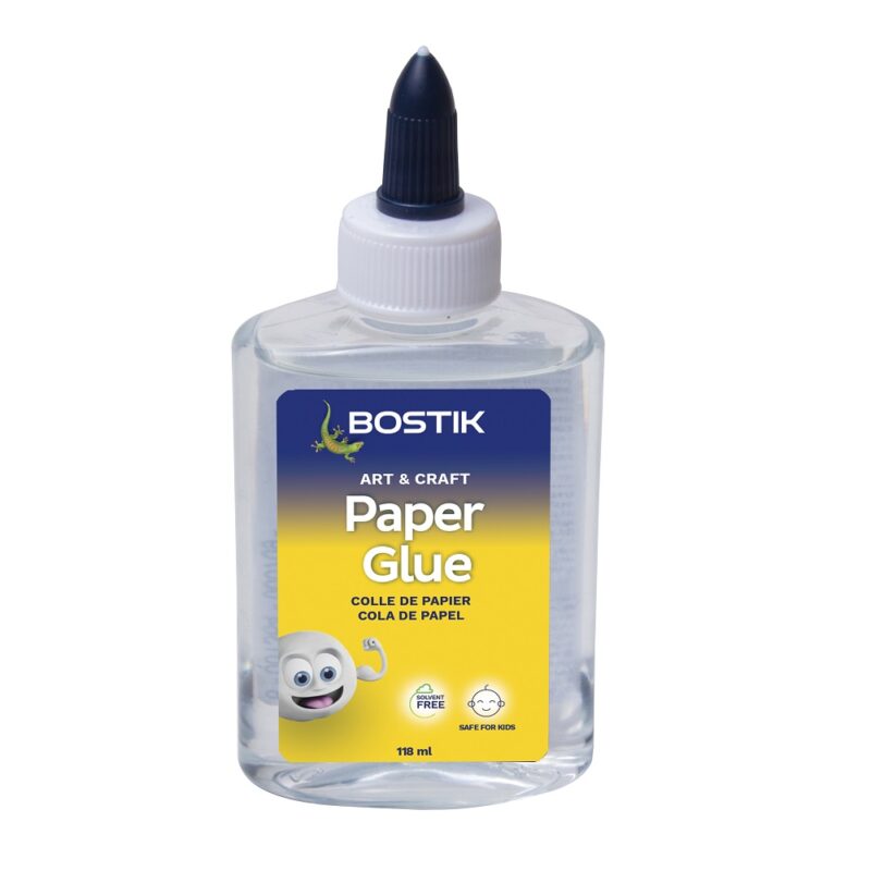 Bostik Clear Paper Glue 118ml