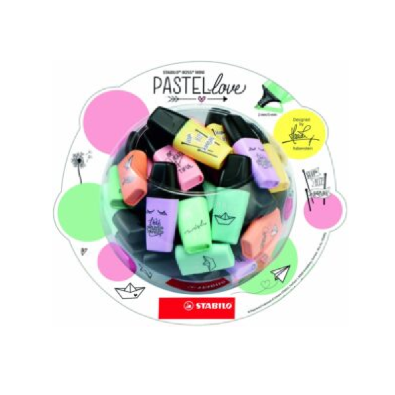 STABILO BOSS Mini Pastellove Highlighter:Each