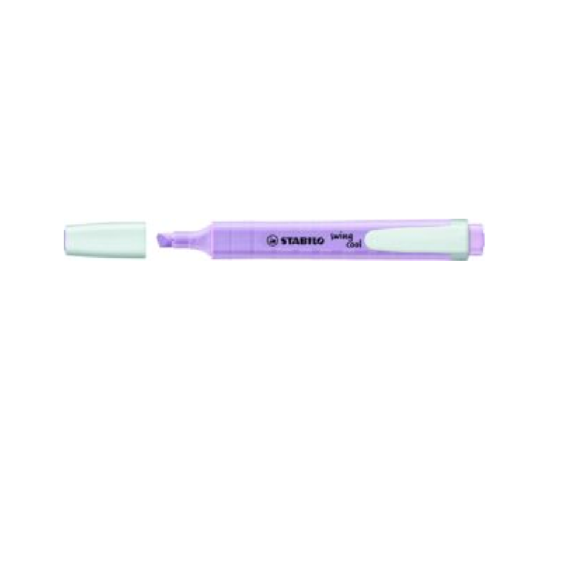 STABILO Swing Cool Highlighter: Pastel Lilac Each NEW