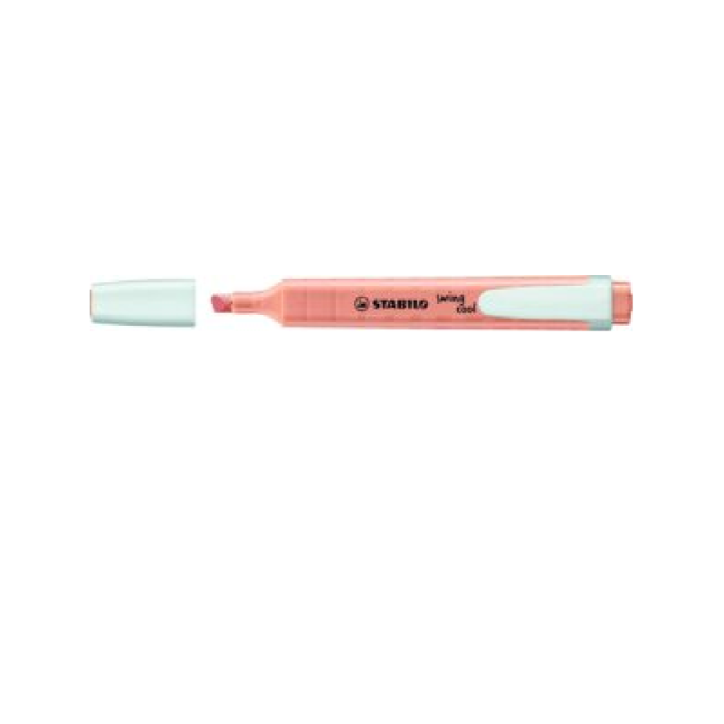 STABILO Swing Cool Highlighter: Pastel Peach Each NEW