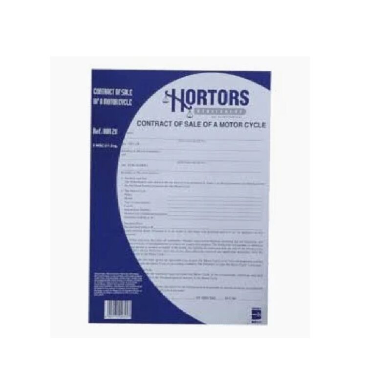 2 Contract Sale Of Motor Cycle