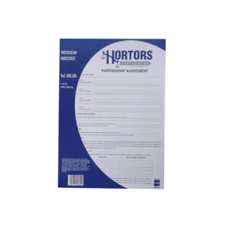 2 Partnership N Agreement Form