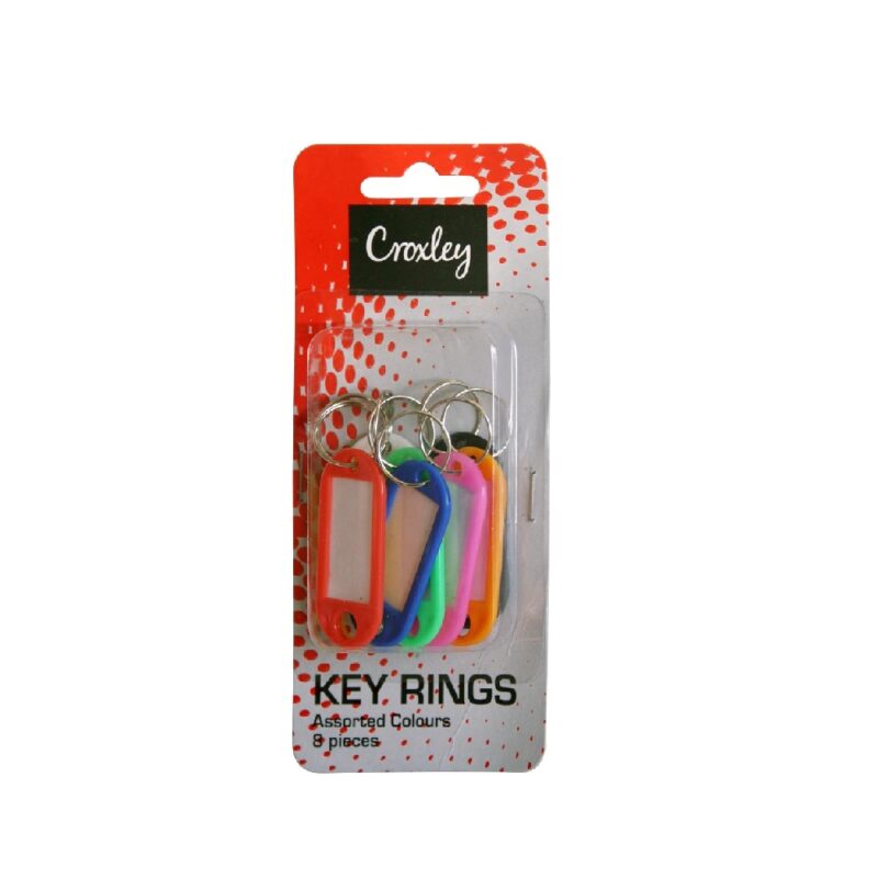 CROXLEY Keyrings CB45 8’s Carded