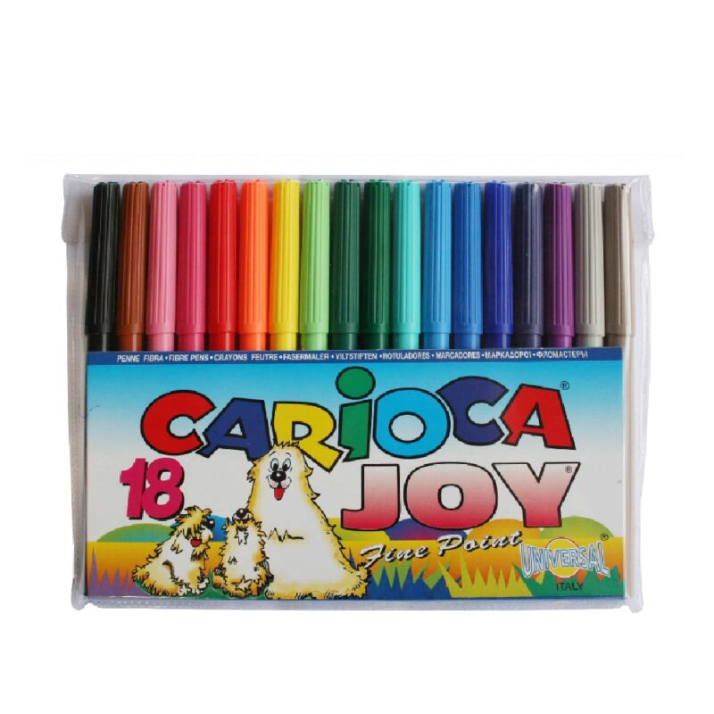 CARIOCA Joy Assorted Colours, Wallet Of 18