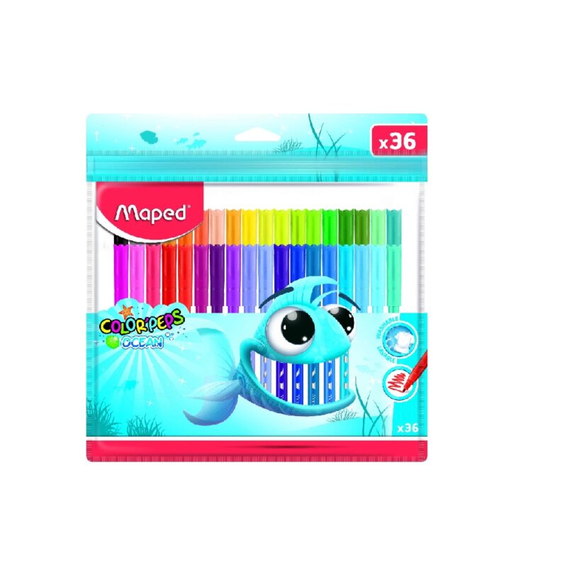 MAPED Felt Tip Color’Peps Ocean Pulse Each