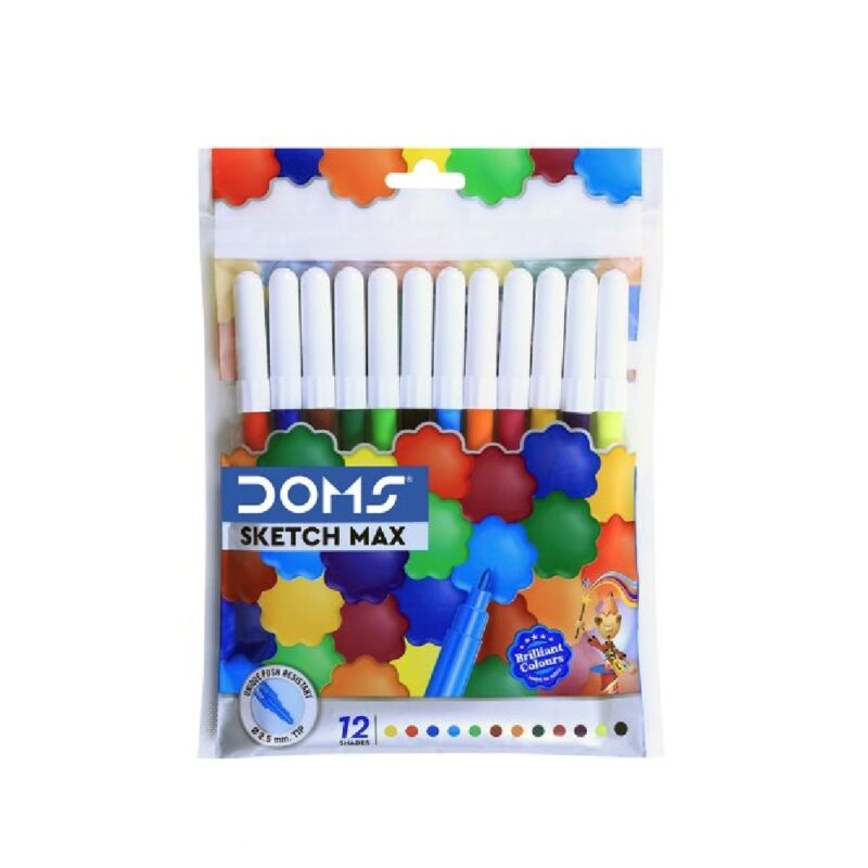 Doms Watercolor Pens (12) 7265