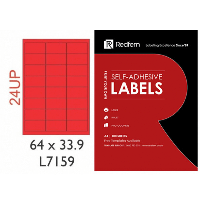 008565 – 24Up 64X33.9 Jet Red