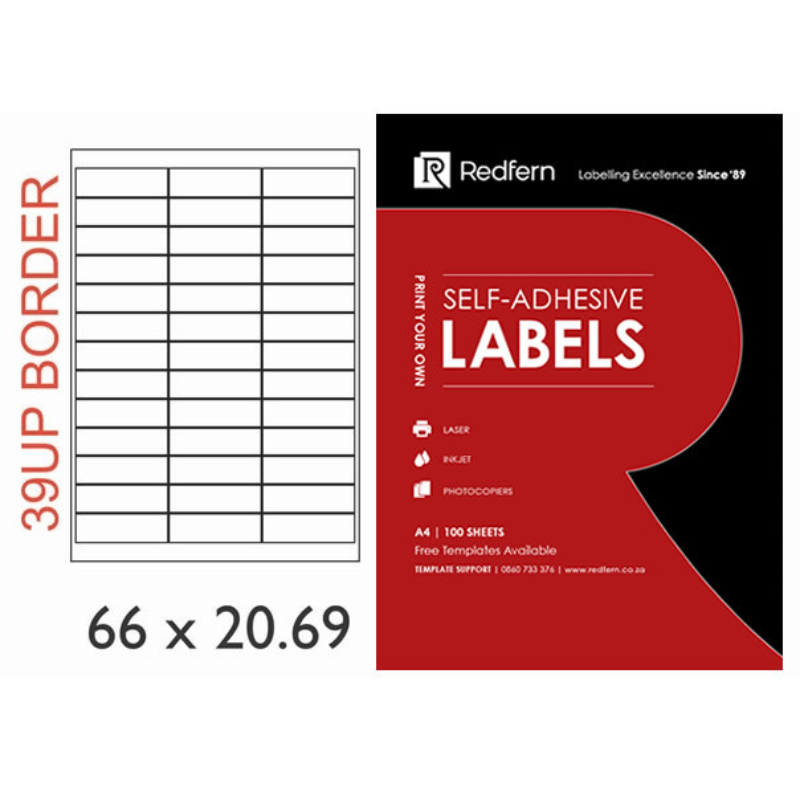 L39Upb 66 X 20.69 (Redfern) (#8250)