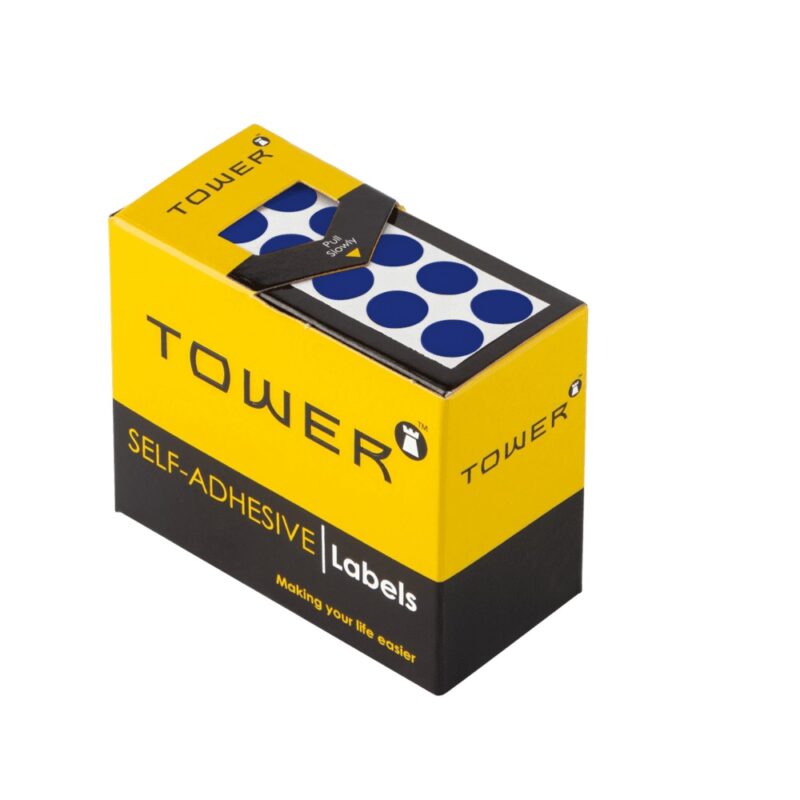 Tower C10 Colour Code Labels Blue