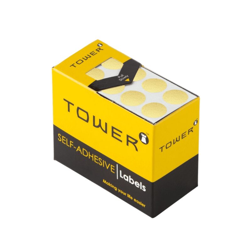 Tower C13 Colour Code Labels Gold