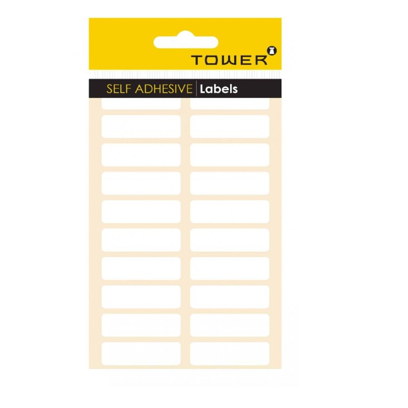 Tower White Sheet Labels – S4513 (45x13mm)