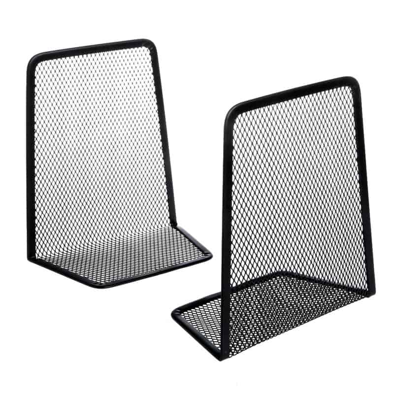 Mesh Bookends Silver Set #529-4